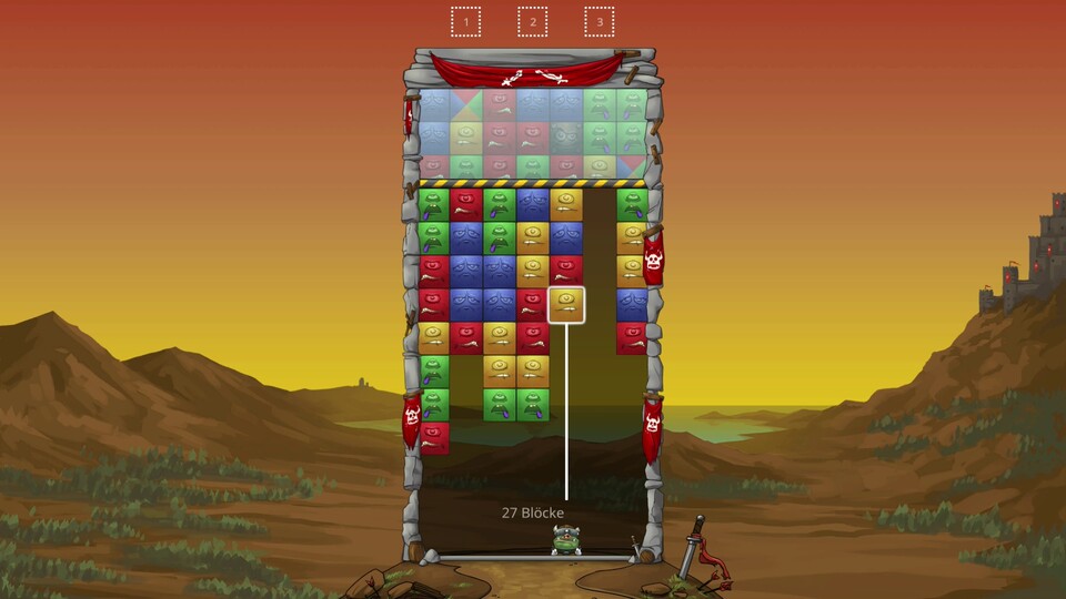 Der Arcade-Modus ist in unterschiedliche Spielvarianten eingeteilt. Hier ist zum Beispiel der obere Teil hinter einer Glasabdeckung.