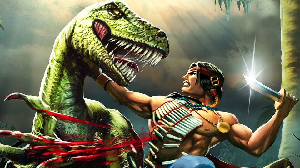 Turok gilt als eines DER Dino-Spiele schlechthin. 