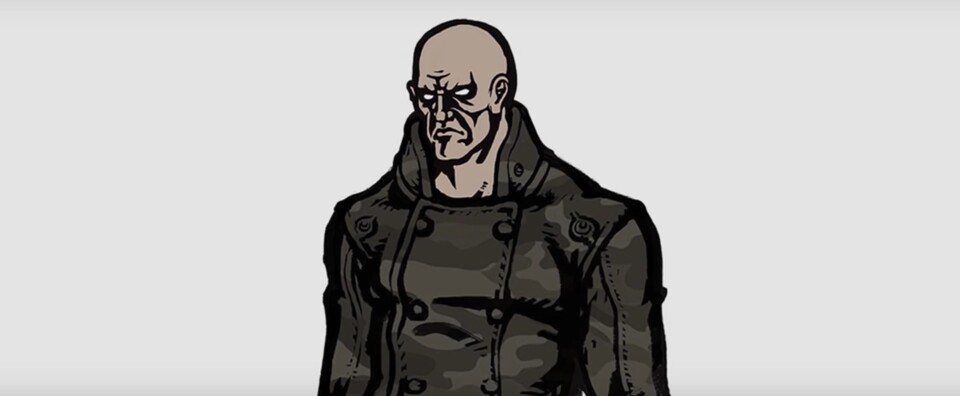 Der Tyrant-Military-Look in einer frühen Illustration