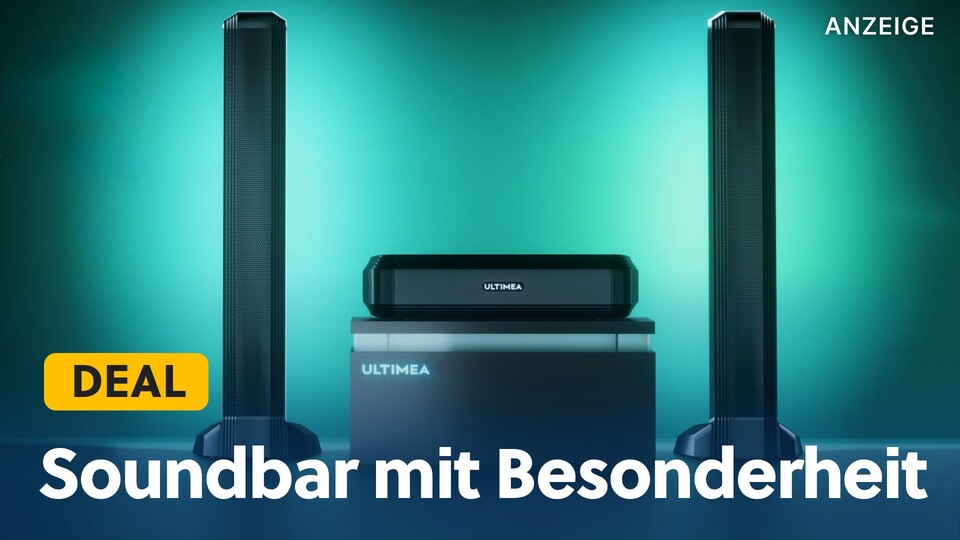 Kein Witz: Diese Soundbar könnt ihr in drei unabhängige Lautsprecher aufsplitten.
