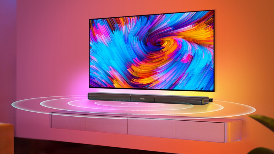 So sieht die Apollo S70 im klassischen Soundbar-Design aus.