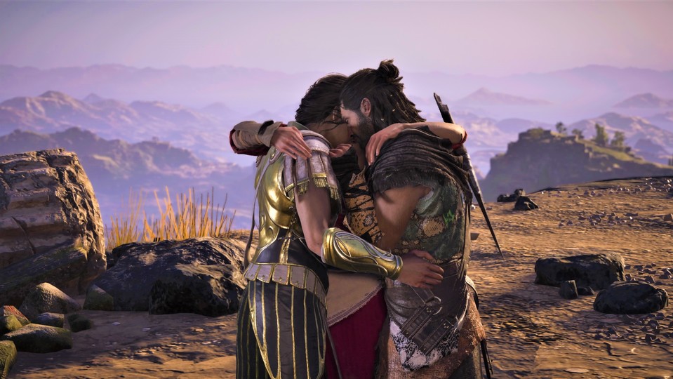So sieht ein Familen-Happy-End in Assassin's Creed: Odyssey aus.