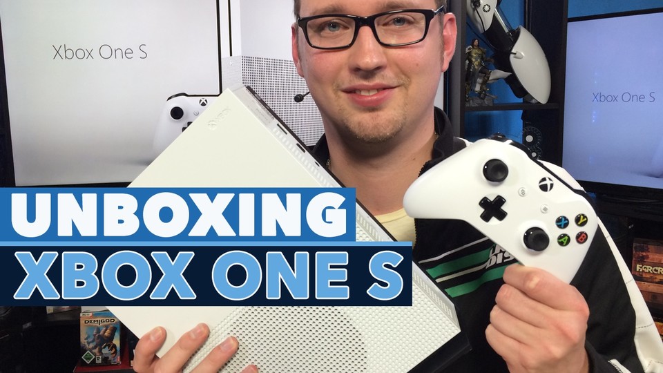 Unboxing: Xbox One S - Wir packen die Slim-Konsole aus