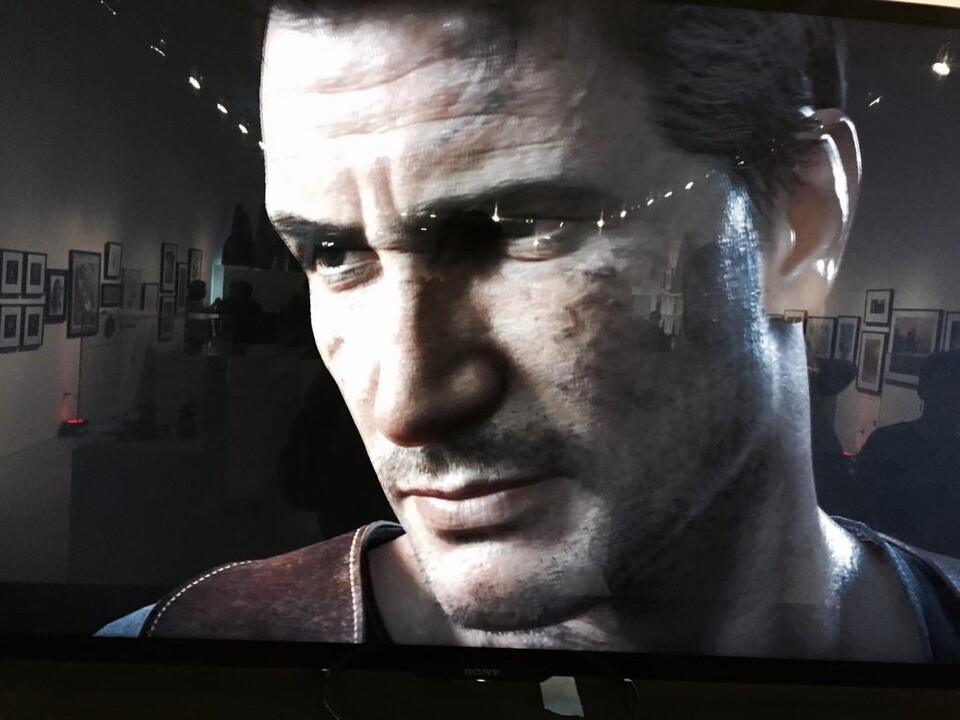 Uncharted 4: A Thief's End erscheint 2015 für die PlayStation 4. Nun ist ein abfotografierter Screenshot von Nathan Drake aufgetaucht.