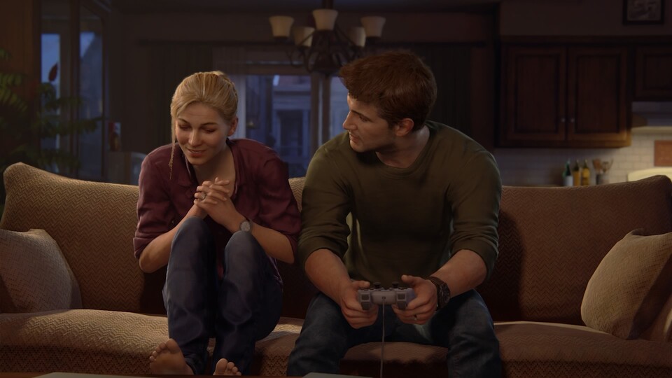 Die Art und Weise, wie Bayek und Aya miteinander interagieren, hat uns an das sympathische Paar aus Uncharted 4 erinnert.