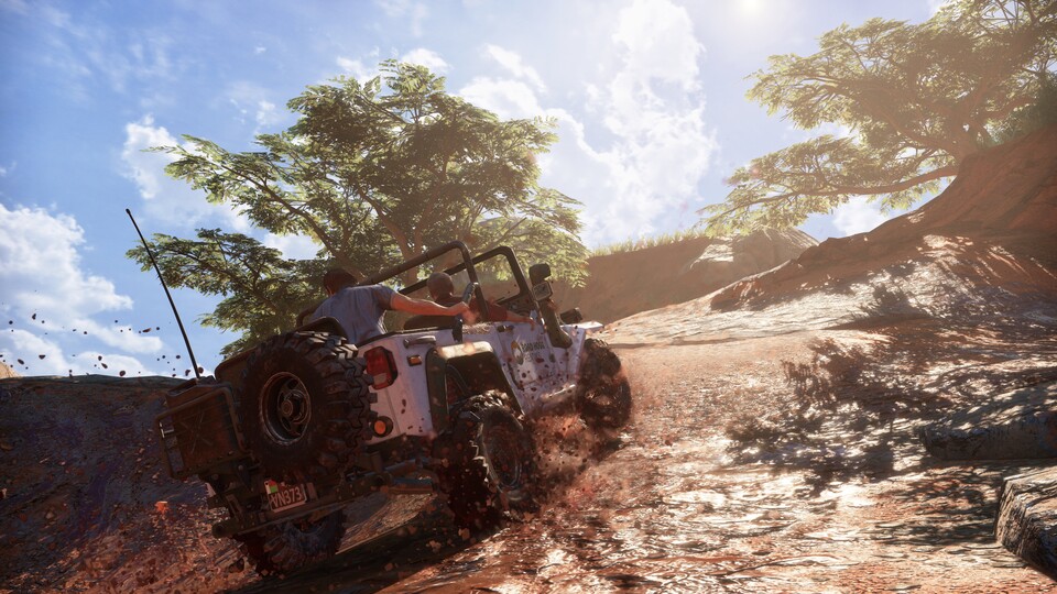 Die Offroad-Passagen machen erstaunlich viel Spaß – auch dank der großartigen Fahrphysik. Wenn Naughty Dog etwas anpackt, dann gleich richtig. 