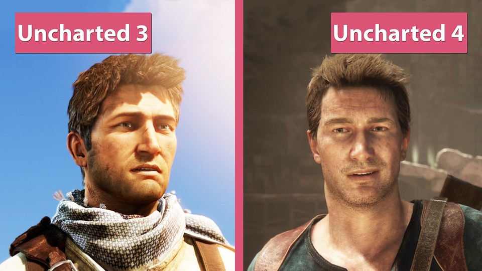 Uncharted 4: A Thiefs End - Uncharted 4 gegen Uncharted 3 im Grafik-Vergleich