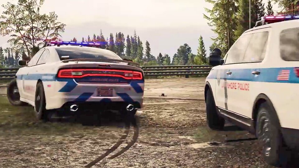Die Polizei lässt sich in Need for Speed Unbound nicht so leicht abschütteln.
