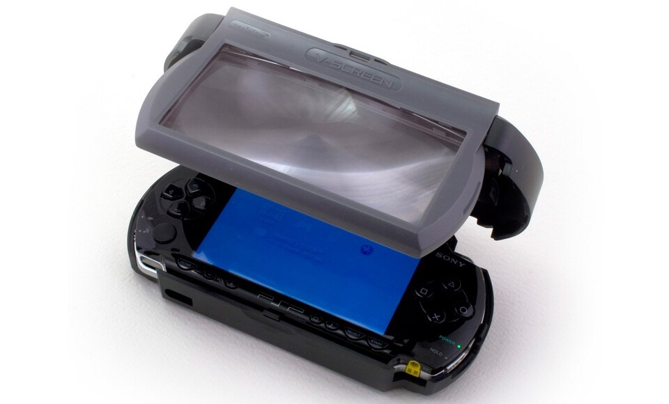 V-Screen verwandelt Sonys PSP in einen 3D-Handheld.