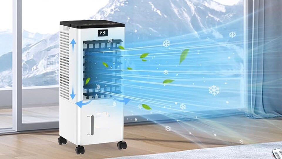 Kalte Luft, dank feinstem Wassernebel: Das ist die beste Alternative zur klassischen Klimaanlage.