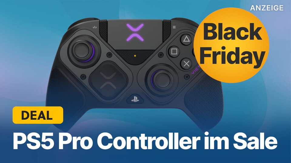 Zum Start des Amazon Black Friday Sales könnt ihr euch einen PS5 Pro Controller mit einem ganz besonderen Feature günstig sichern.