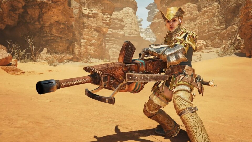 Monster Hunter Wilds zeigt das leichte Bogengewehr