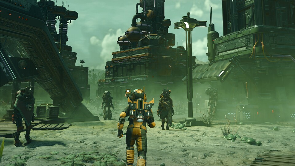 No Mans Sky: Neues Gratis-Update heißt BEACON und krempelt das Siedlungs-Feature um