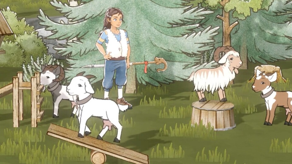 Heidis Legacy: Mountains Calling schickt euch auf die Alm, wo ihr euch um Ziegen und Co. kümmert