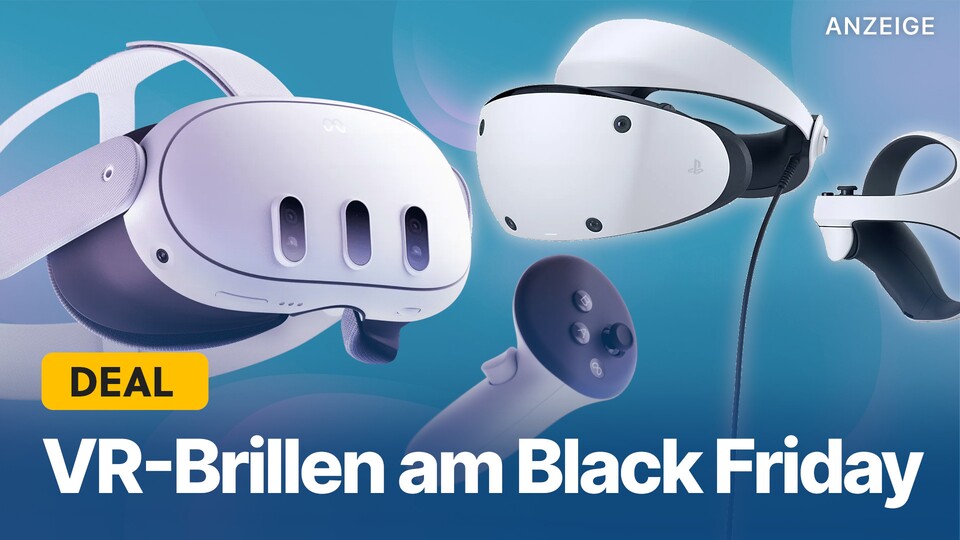 In den Black Friday Sales dürftet ihr neben vielen weiteren Angeboten auch das eine oder andere VR-Headsets günstig abstauben können. Vor allem bei der Meta Quest 3 hoffen wir auf gute Deals.