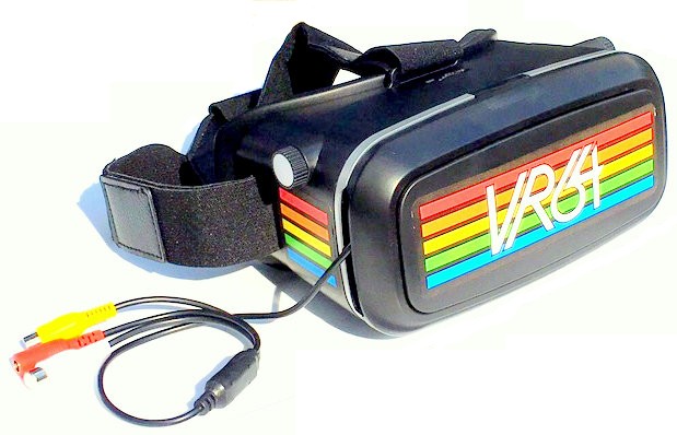 VR64 - Das Headset ermöglicht &quot;Virtual Reality&quot; auf dem Commodore 64 