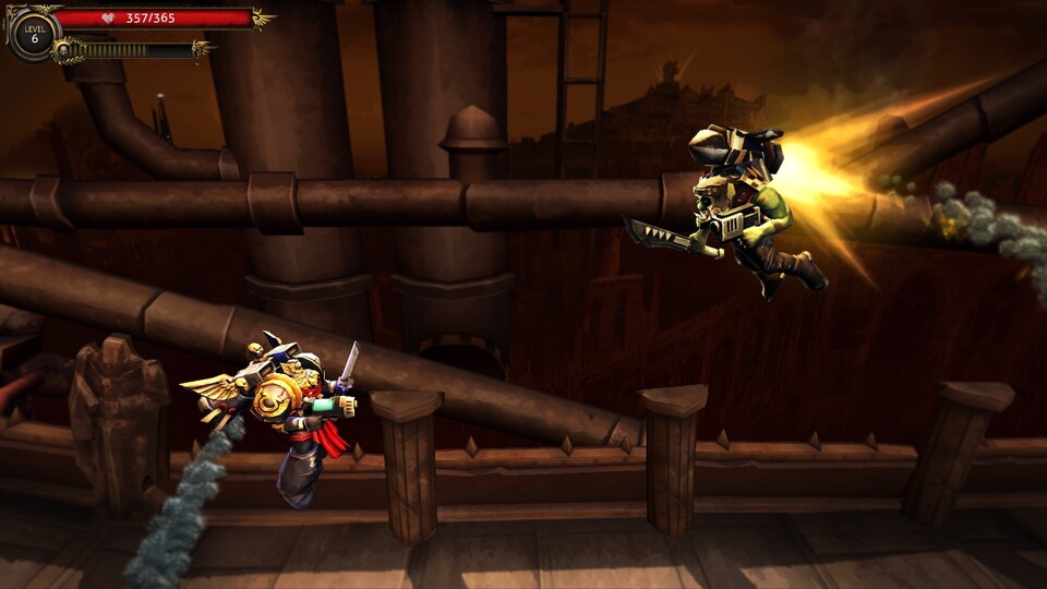 Warhammer 40K: Carnage erscheint im Mai 2014 für Android- und iOS-Geräte. Einen konkreten Release-Termin gibt es noch nicht.