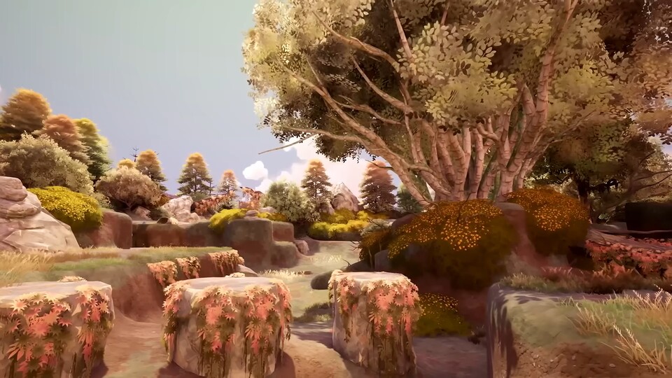 Die Waldgebiete der Romanreihe sind stimmungsvoll umgesetzt, wobei das Spiel trotz 3D-Grafik eher auf einen Bilderbuch-Stil als auf Realismus setzt.