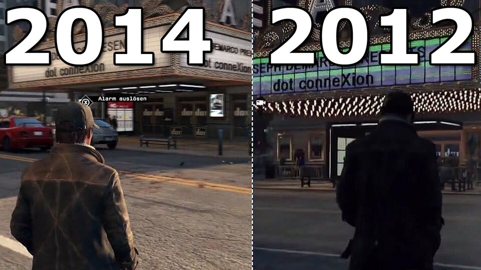 Watch Dogs - Grafikvergleich: Trailer von 2012 gegen finale PC-Grafik