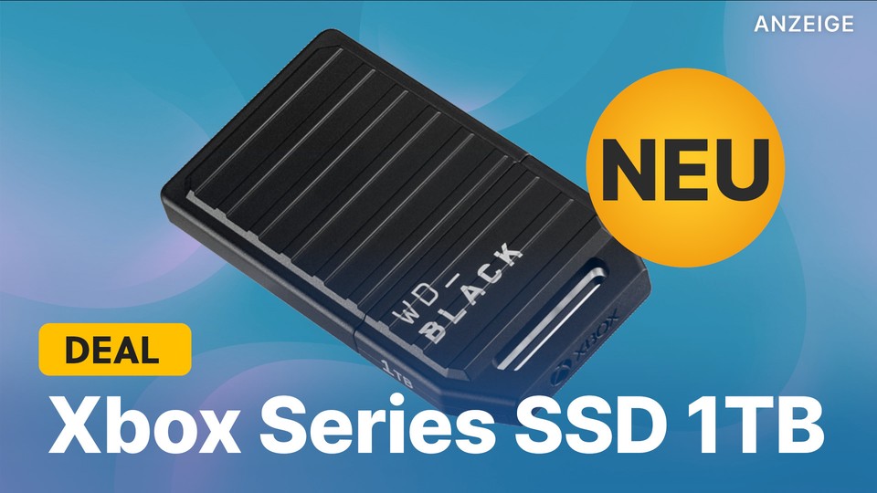 Mit der WD Black C50 bekommt ihr jetzt eine Alternative zur Seagate Speichererweiterung für XBox Series X und S.
