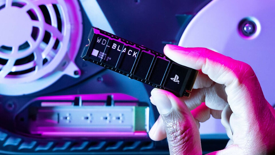 Mit dieser SSD müsst ihr euch erstmal keine Sorgen um den Speicherplatz eurer PS5 machen.