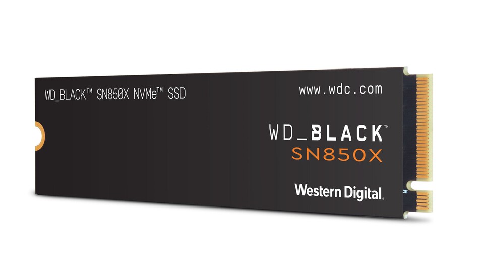 Bei der Geschwindigkeit schneidet die WD Black SN850X sehr gut ab, die von Cyberport angebotene Version verfügt aber über keinen Heatsink.