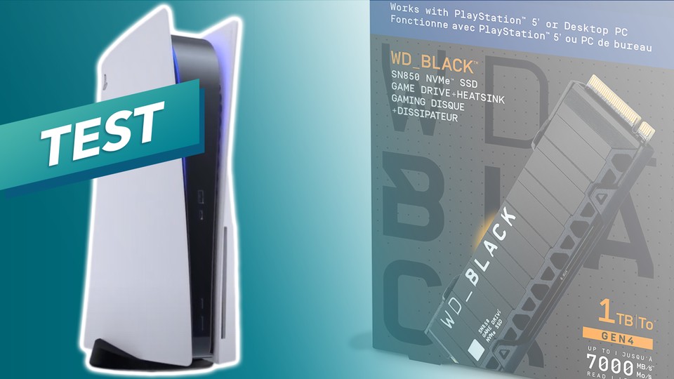 Die WD_Black SN850 schlägt sich hervorragend im Verbund mit der PlayStation 5.