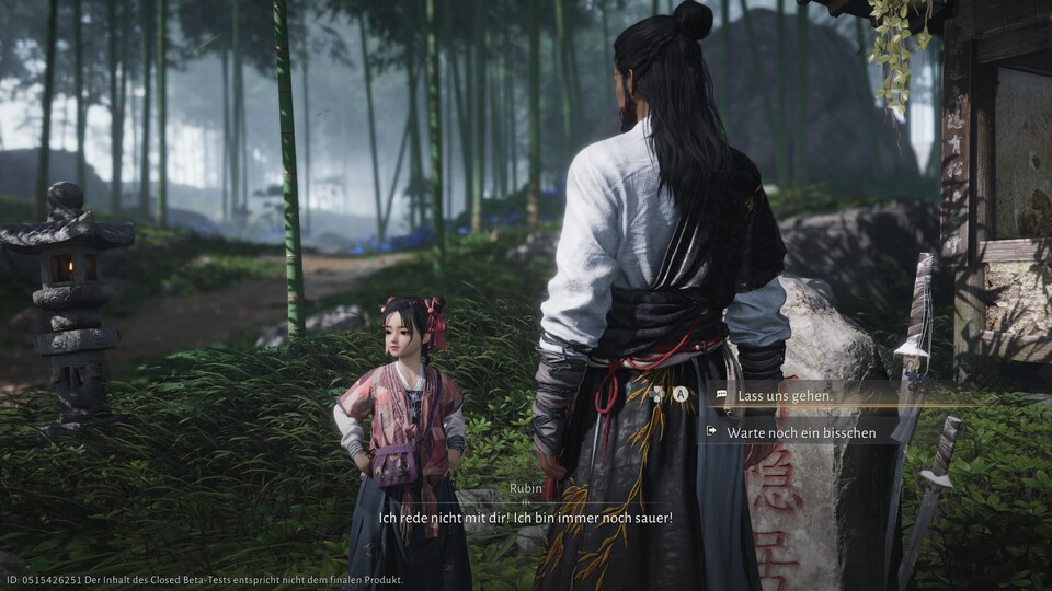 Where Winds Meet bietet eine Story-Kampagne mit Cutscenes und auch in der offenen Welt können wir mit vielen Charakteren reden.