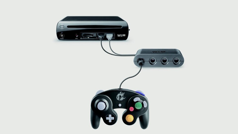 Nintendo bringt einen Adapter heraus, mit dem sich bis zu vier GameCube-Controller an die Wii U anschließen lassen.