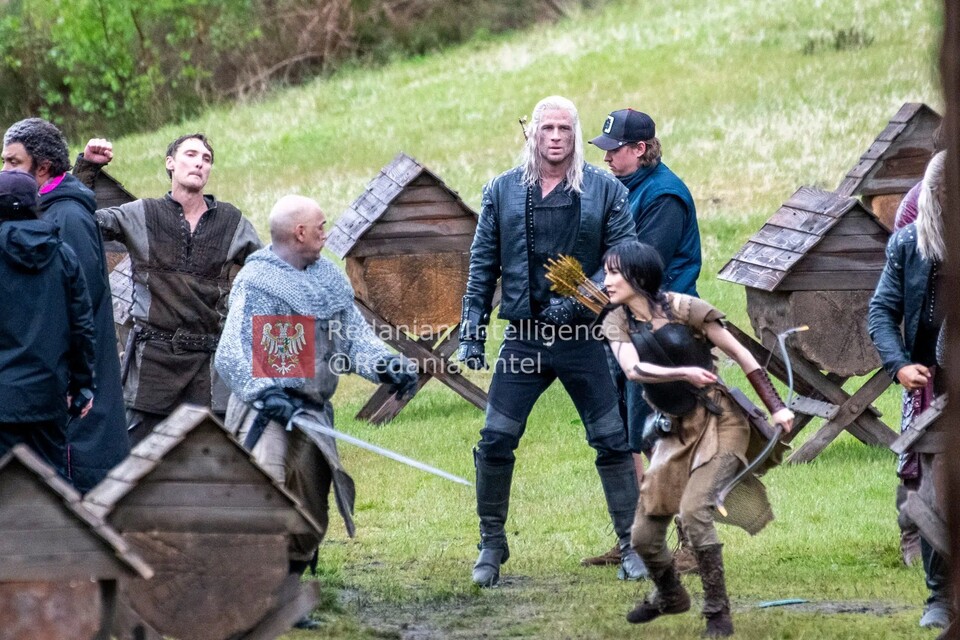 Hier sind unter anderem Geralt, Cahir, Regis und Milva zu sehen. (Bild: Redanian Intelligence)