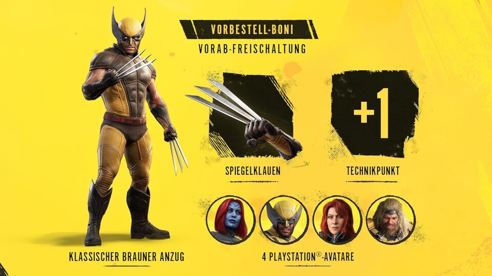 Hier die Vorbesteller-Boni für Marvels Wolverine im Überblick.