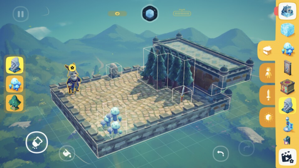 Mithilfe des Wonderbox-Baukastens könnt ihr eure eigene kleine Fantasywelt aufbauen.