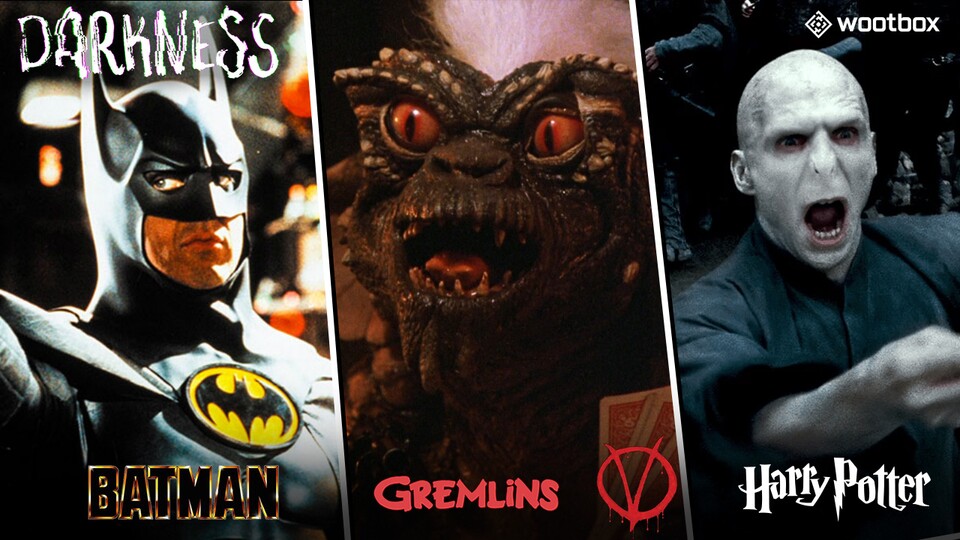 Die Wootbox »Darkness« bringt das beste Merchandise von Batman, V wie Vendetta, Harry Potter & Gremlins zu dir nach Hause.