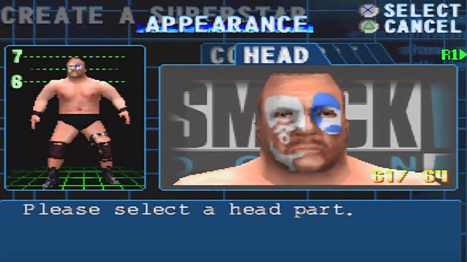 WWF Smackdown! - Create a Superstar