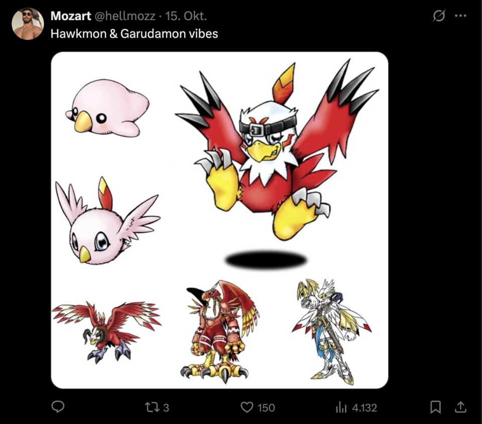 Könnt ihr die Gemeinsamkeiten sehen? In Flemmli meinen wir auch Elemente der Baby-Digimon zu erkennen.