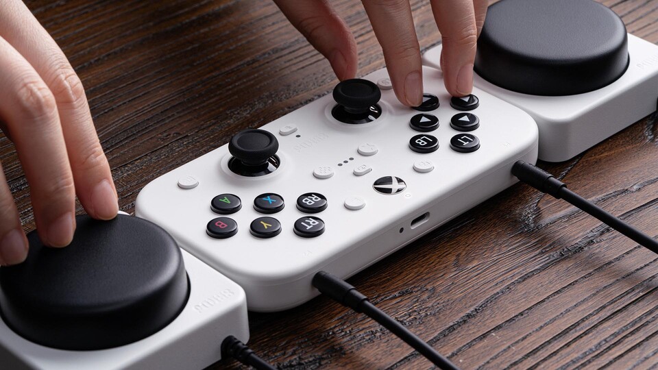 So sieht der 8BitDo Lite SE 2.4G Wireless Controller aus.