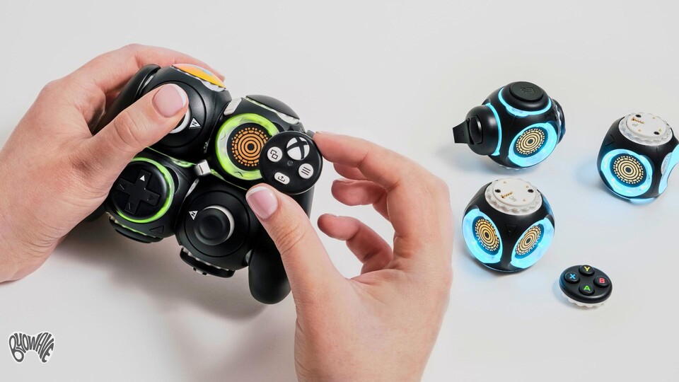 So sieht der Xbox ByoWave Controller aus.