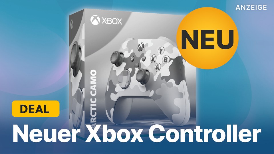 Schon ab nächster Woche soll laut Microsoft die neue Xbox Controller Arctic Camo Special Edition verfügbar sein.