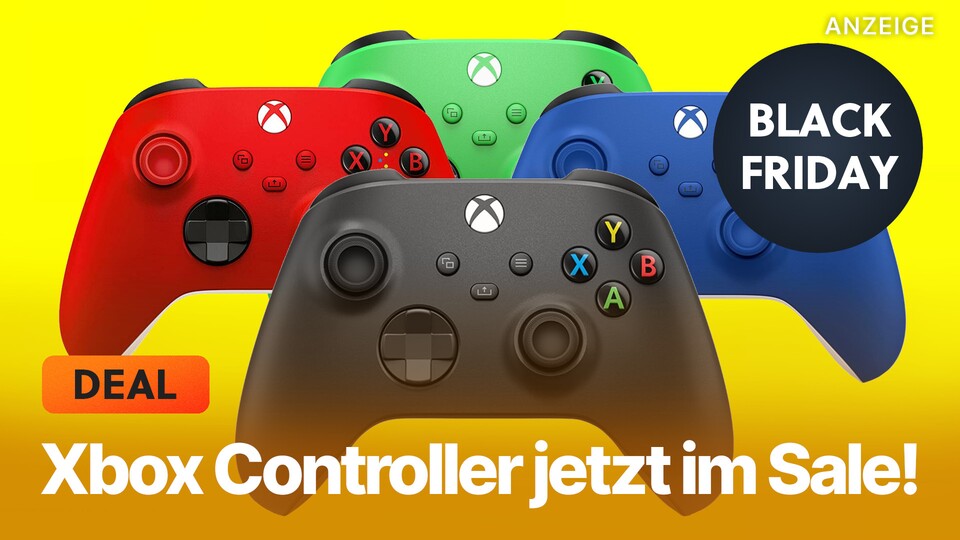 Bei Amazon und auch bei MediaMarkt könnt ihr euch den Microsoft Xbox Controller jetzt in verschiedenen Farben günstiger schnappen.