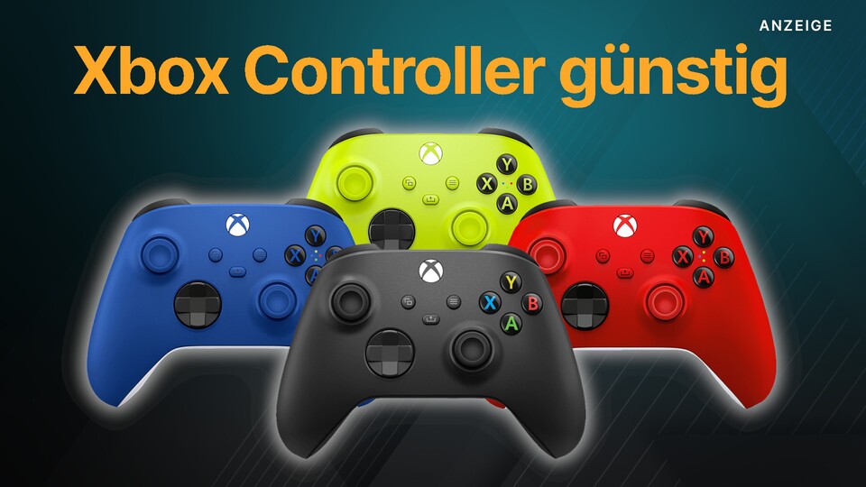 Bei Amazon und MediaMarkt gibt es den Xbox Wireless Controller jetzt günstig in vielen bunten Farben.