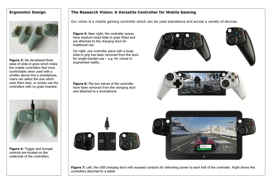 Xbox Controller Mobile Prototyp