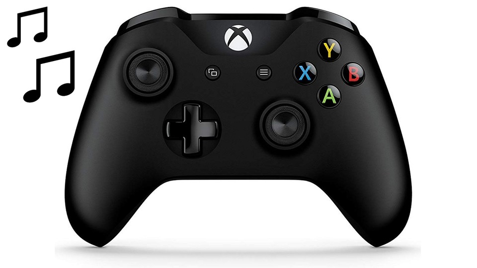 Der Xbox-Controller ist mit einem Lautsprecher zum Abspielen ausgestattet.