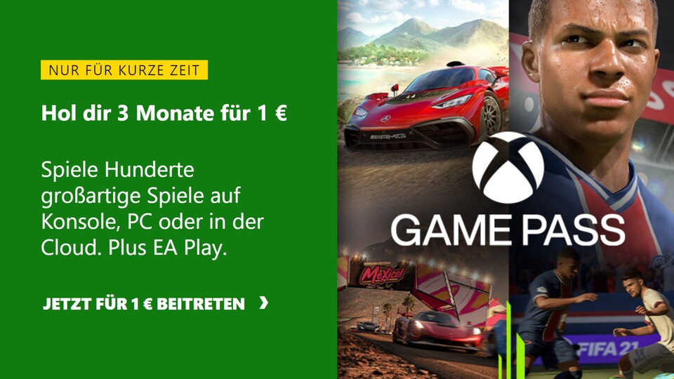 Für den einen Euro wird euch im Xbox Game Pass Ultimate eine Menge geboten.