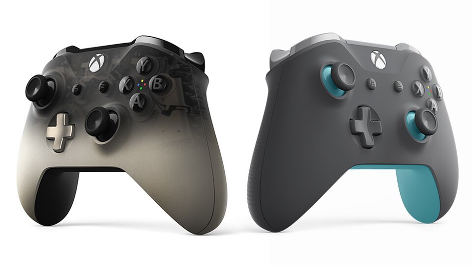 Neue Xbox One-Controller: Phantom Black-Special Edition & neuer Colorway mit Grün.