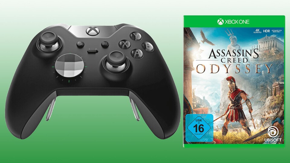 Den Xbox One Elite Controller gibt es heute im Bundle besonders günstig.