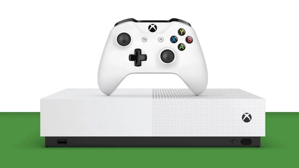 Die Xbox One S All Digital besitzt kein Laufwerk.