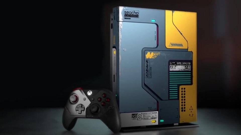 Die Cyberpunk 2077-Xbox One X enthält eine versteckte Botschaft.