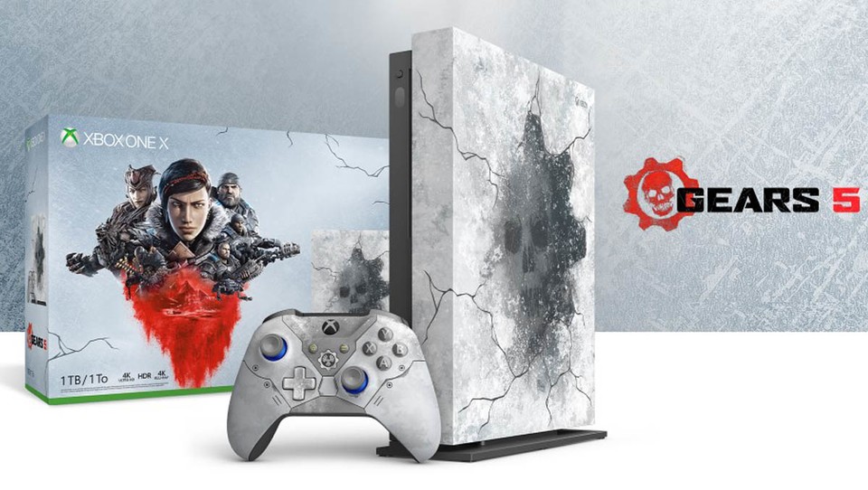 Xbox One X Gears 5 Limited Edition jetzt vorbestellen.