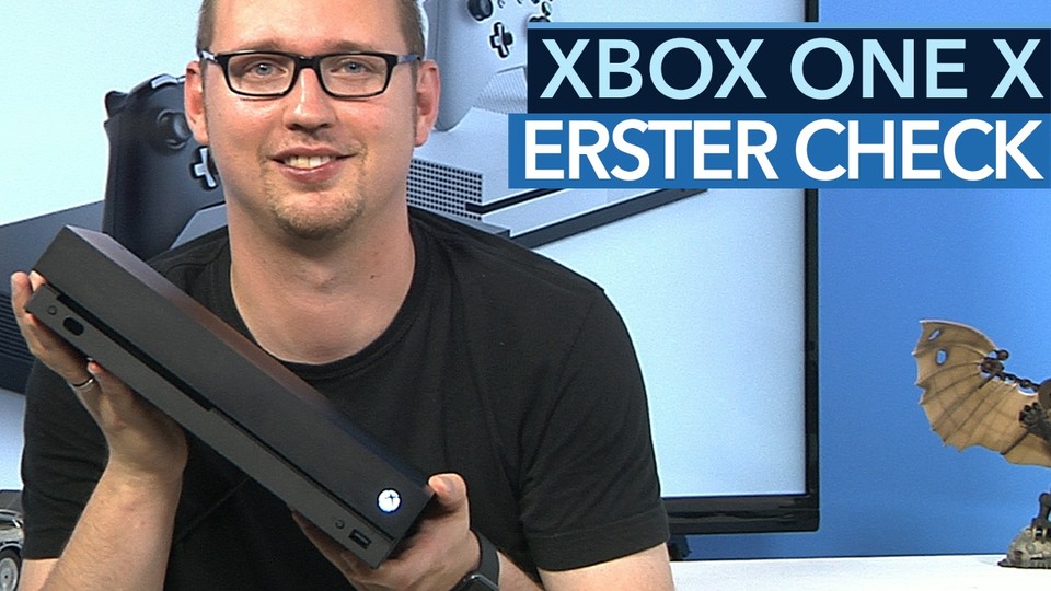 Xbox One X im Detail - Erster Check im Video: Anschlüsse, Hardware, Vorbestellung und Spiele