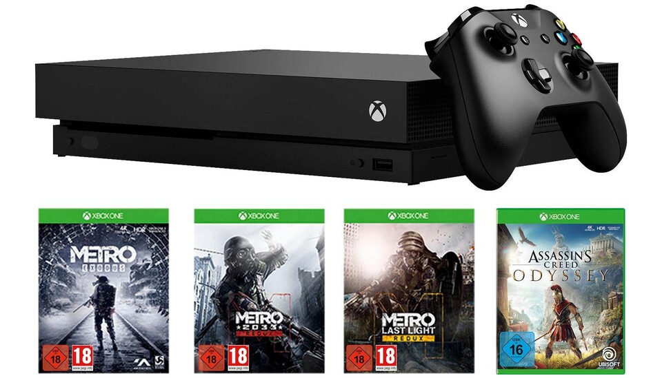 Xbox One X Metro Bundle im Angebot bei OTTO.